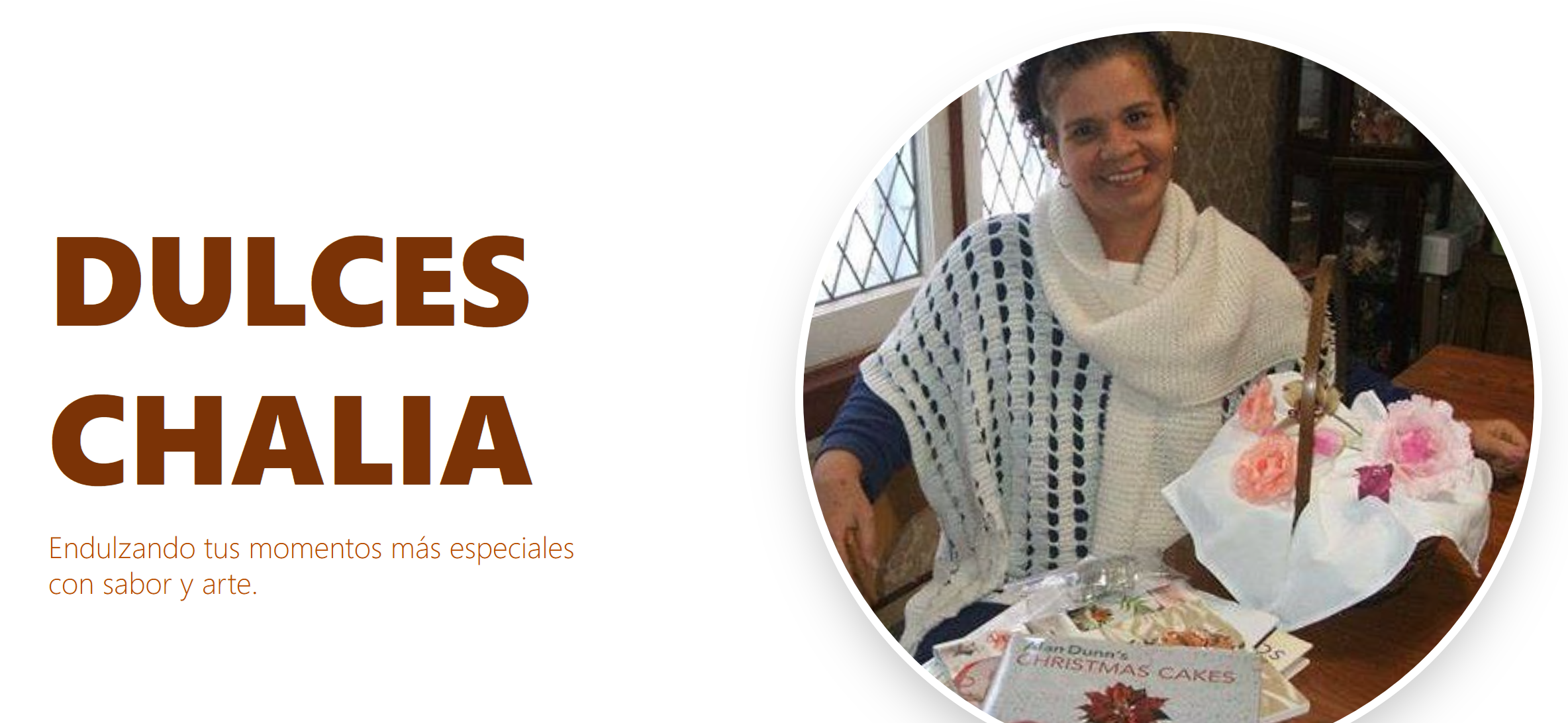Captura de pantalla del proyecto Dulces Chalia